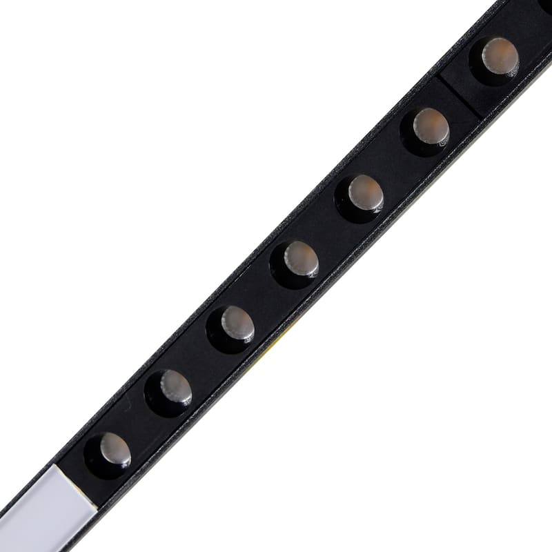 Bellagio 42 in LED Integrated Black Chandelier