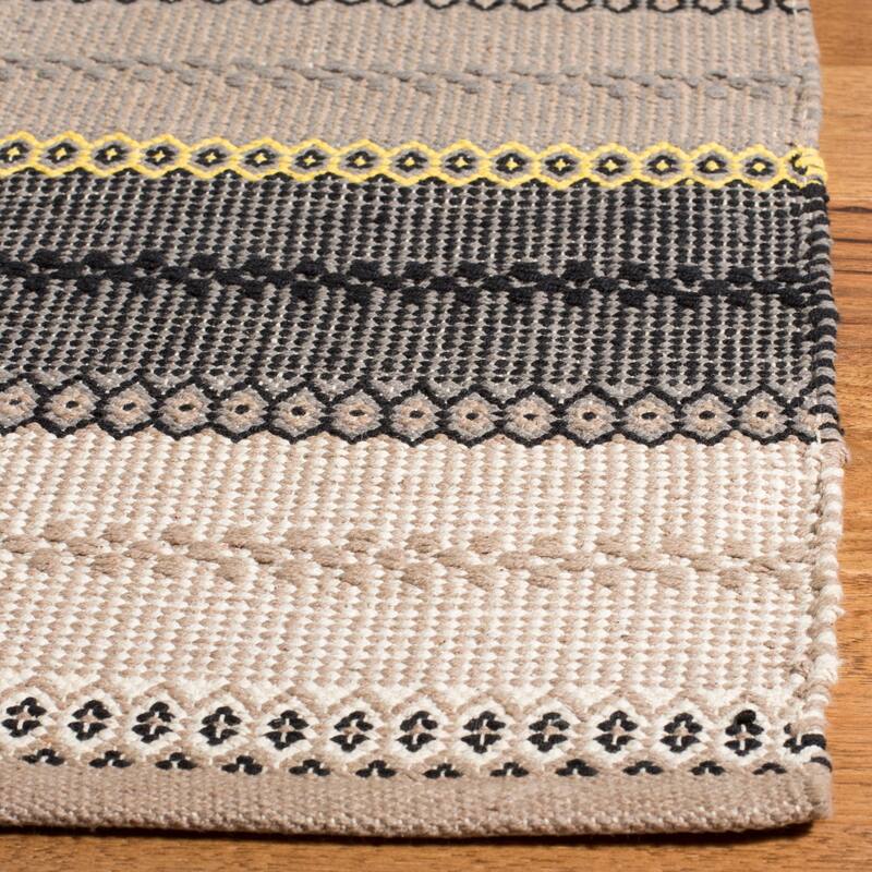 SAFAVIEH Handmade Striped Kilim Yasmin Stripe Wool Rug