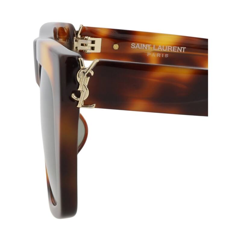 Saint Laurent Square-Frame Recycled Acetate Sunglasses