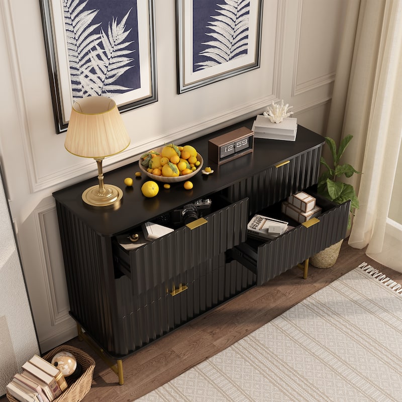 Clihome Modern MDF 6 - Drawer Accent Chest