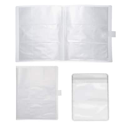 1 Set Clear Earring Organizer Book, Travel Jewelry Organizer Earring - 30 x 23 cm