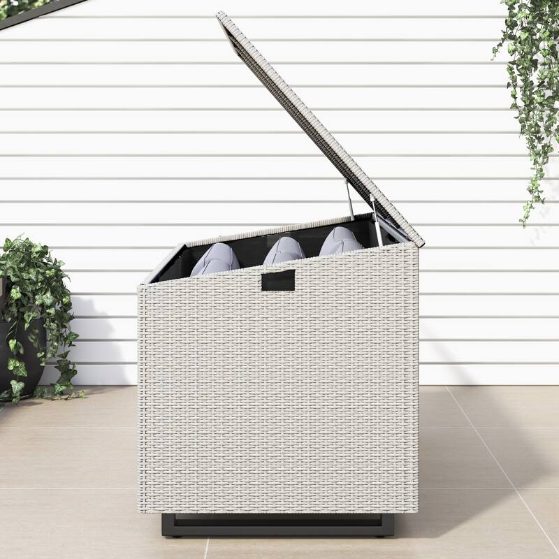 Corvus Lattice 204 Gallons Outdoor Cushion Storage Box