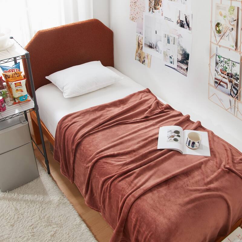 Wait Oh What - Coma Inducer® Bed Blanket - Maple Syrup