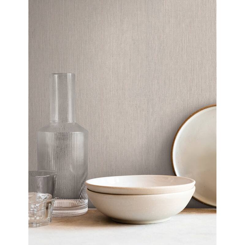 York Wallcoverings Lilah Dove Grey Wallpaper
