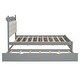 preview thumbnail 26 of 46, Queen Storage Platform Bed with Twin-XL Trundle & USB Ports