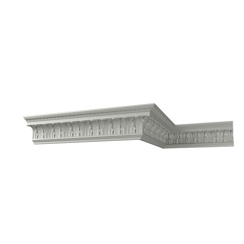 7"H x 5 1/8"P x 8 5/8"F x 96"L Micah Crown Moulding - 1-Pack
