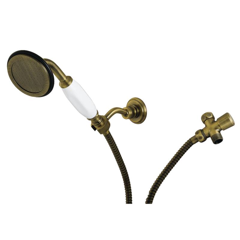 Kingston Brass Vintage Hand Shower Kit - Antique Brass