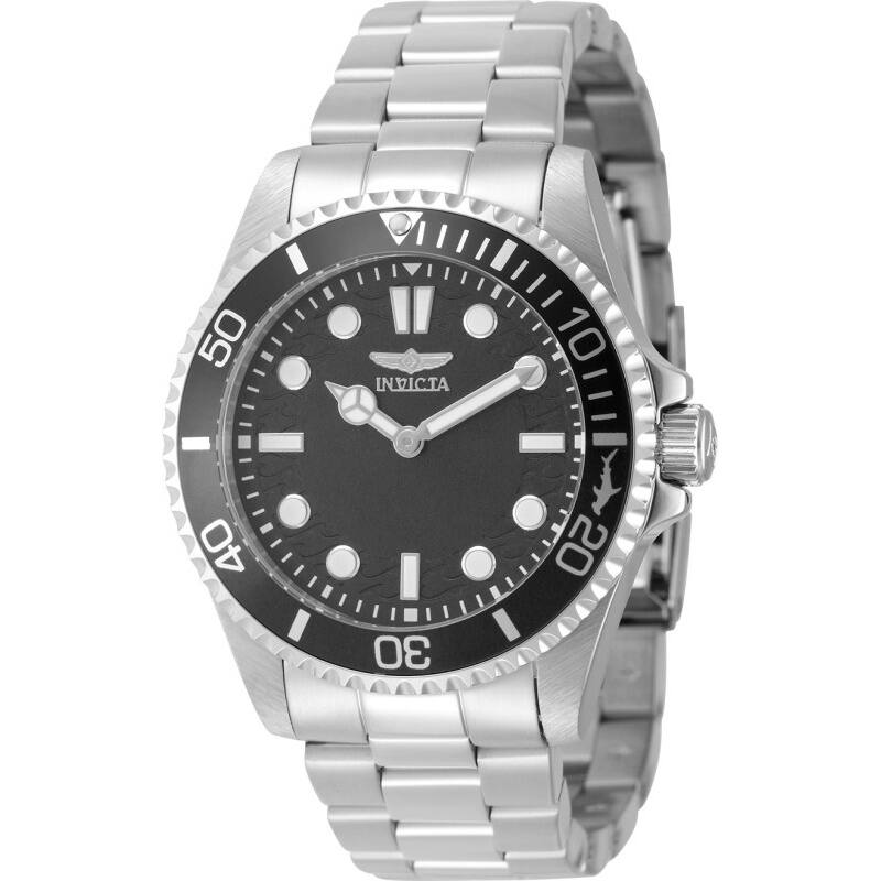 INVICTA Men's 49703 Pro Diver Quartz PC20S Brass Dial Watch - Grey