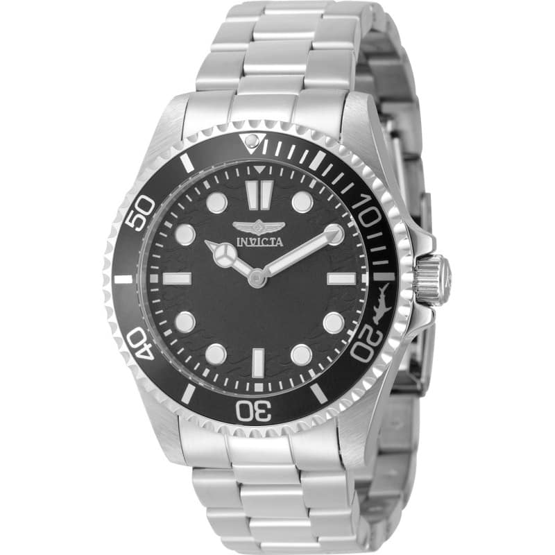 INVICTA Men's 49703 Pro Diver Quartz PC20S Brass Dial Watch - Grey