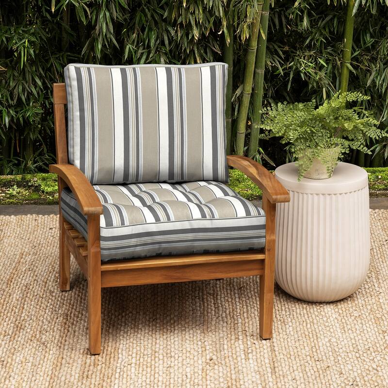 ARDEN earthFIBER Tufted Blowfill Deep Seat Set, 24 x 24