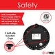 preview thumbnail 8 of 6, Chef PRO Compact 3-in-1 Electric Knife Sharpener System, Black