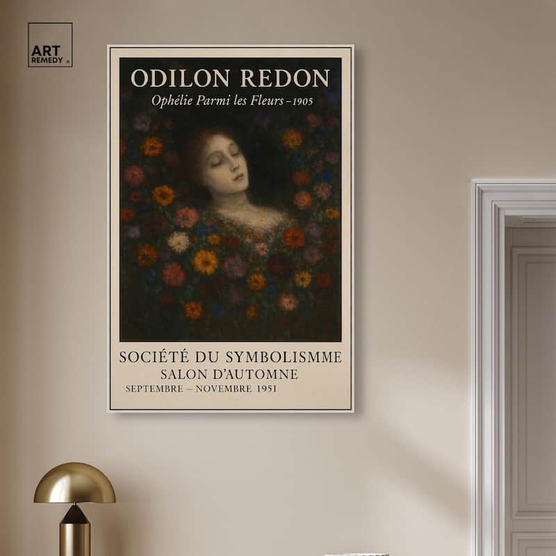 Redon's Beauty Canvas by Art Remedy