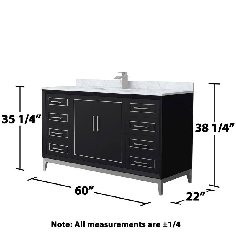 Wyndham Collection WCH515160S-NAT-UNSMXX Marlena 60" Free Standing