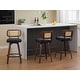 preview thumbnail 85 of 84, PU Leather Counter Height Bar Stools Set of 3/2
