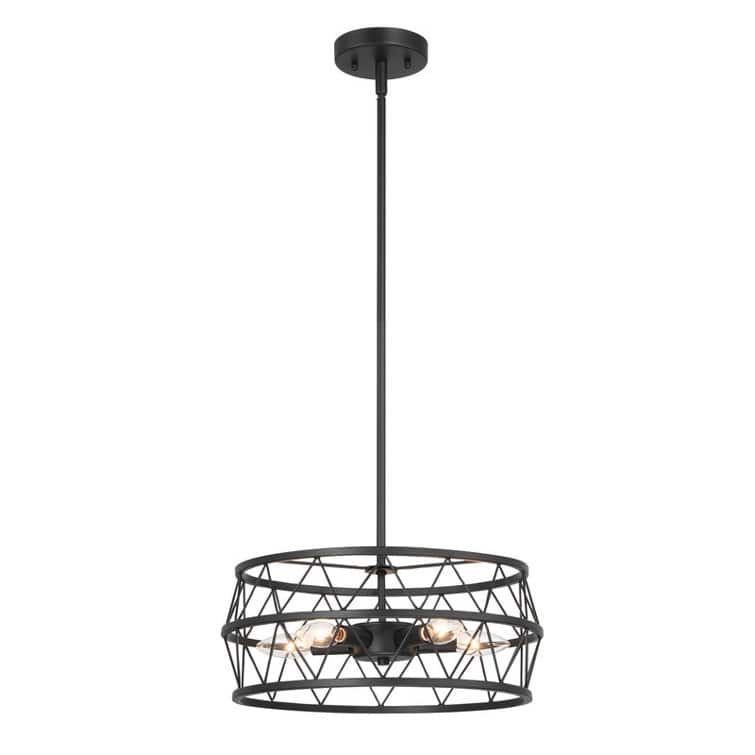Acroma 5 - Light Dimmable Drum Chandelier
