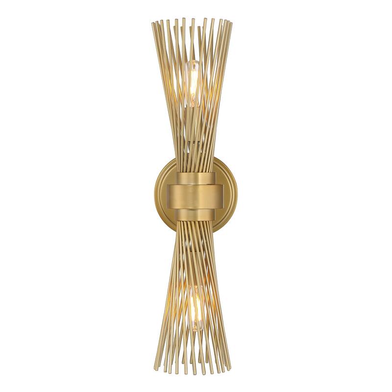 Savoy House 9-9603-2 Longfellow 2 Light 20" Tall Bathroom Sconce
