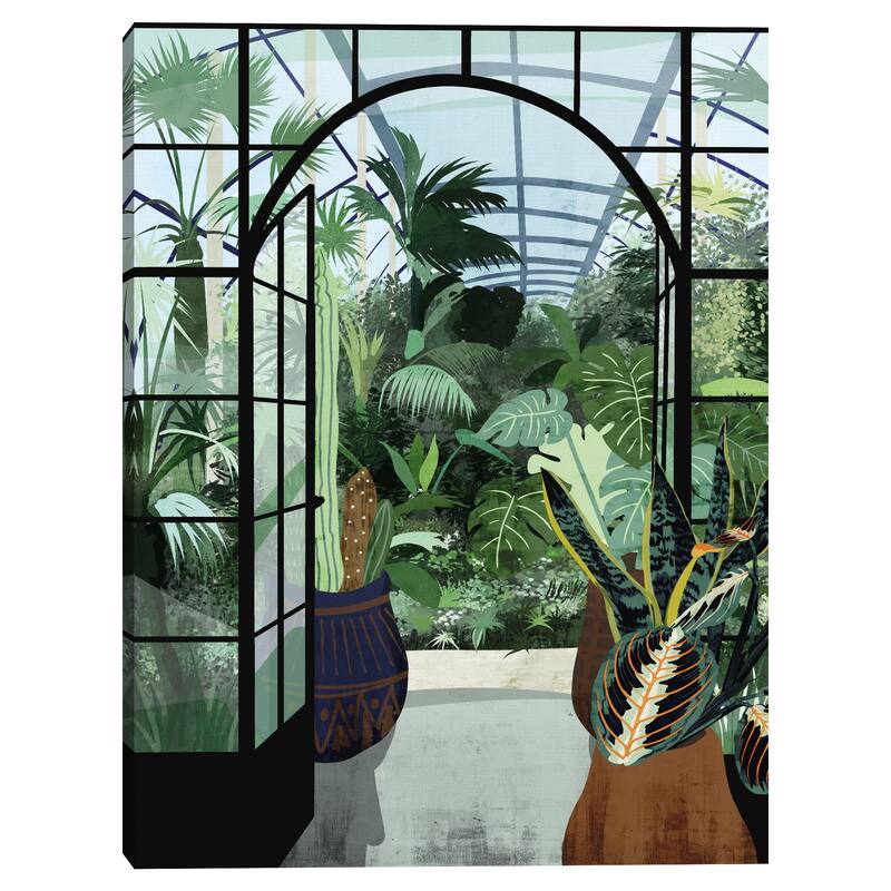 Greenhouse View I by Belle Maison Canvas Art Print