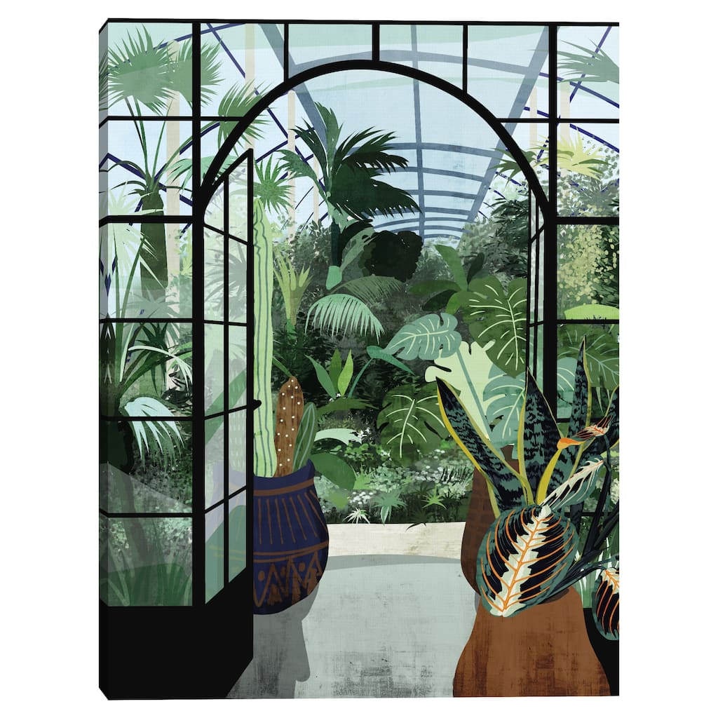 Greenhouse View I by Belle Maison Canvas Art Print