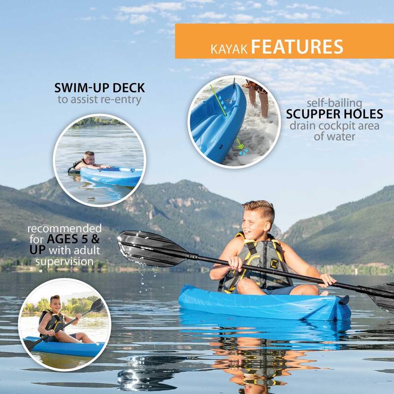 Lifetime Wave Sit-on-Top Youth Kayak