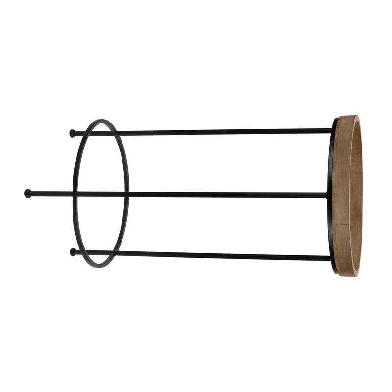 Wooden Top Plant Stand Accent Tables - 28.75" - Set of 3