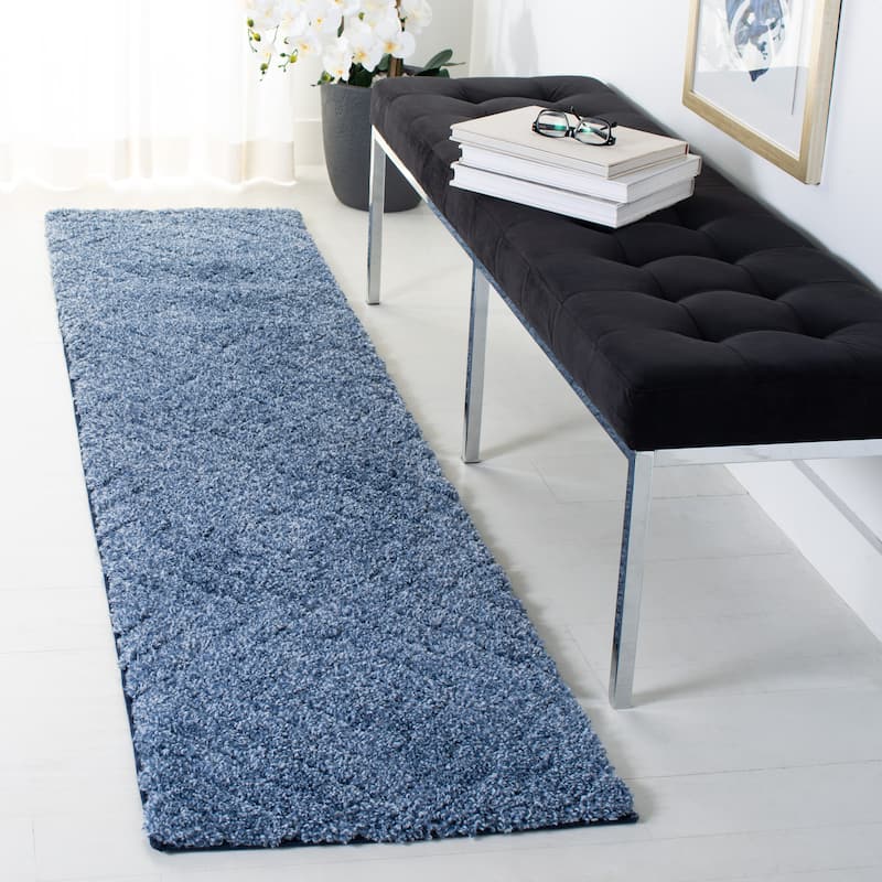SAFAVIEH Memphis Shag Leftera 1.2 inch-thick Rug