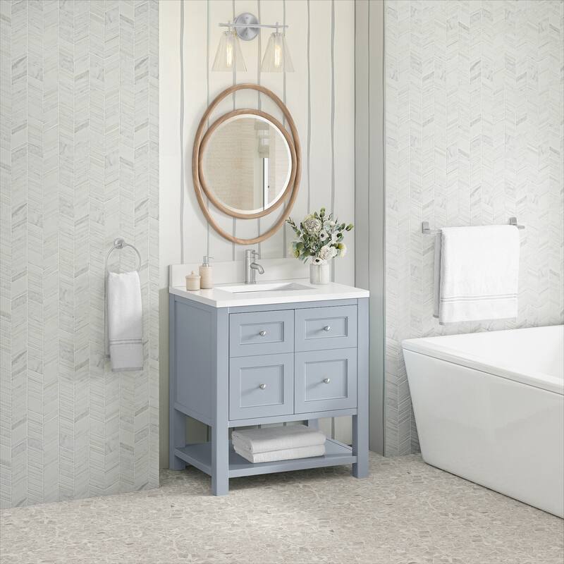 James Martin Vanities 330-V30-1WZ Breckenridge 30" Free Standing
