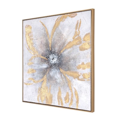 Brilliant Blossom, Framed Hand Painted Canvas