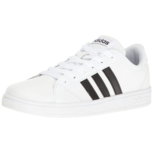 white shoes with black lines