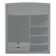 preview thumbnail 37 of 46, Loft Bed with Desk, Wardrobes, 4 Drawers and 4 Shelves