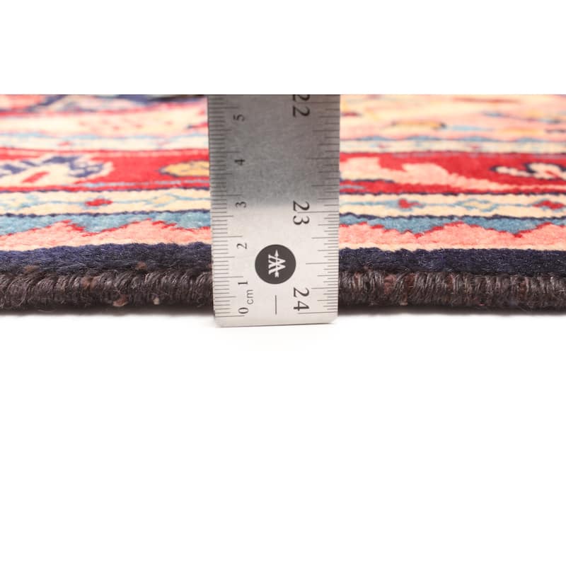 ECARPETGALLERY Hand-knotted Andelz Navy Wool Rug - 4'5 x 7'3