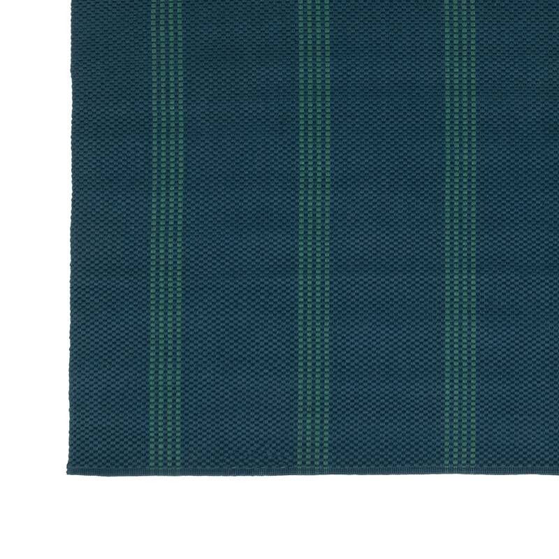 Villa by Classic Home Sorrento Handwoven Performance Stripe Fabric Rug