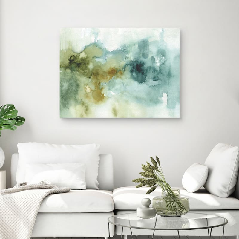 My Greenhouse Abstract I No Gold by Lisa Audit Canvas Art Print