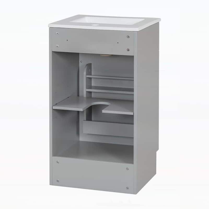 18" Bathroom Vanity with Sink