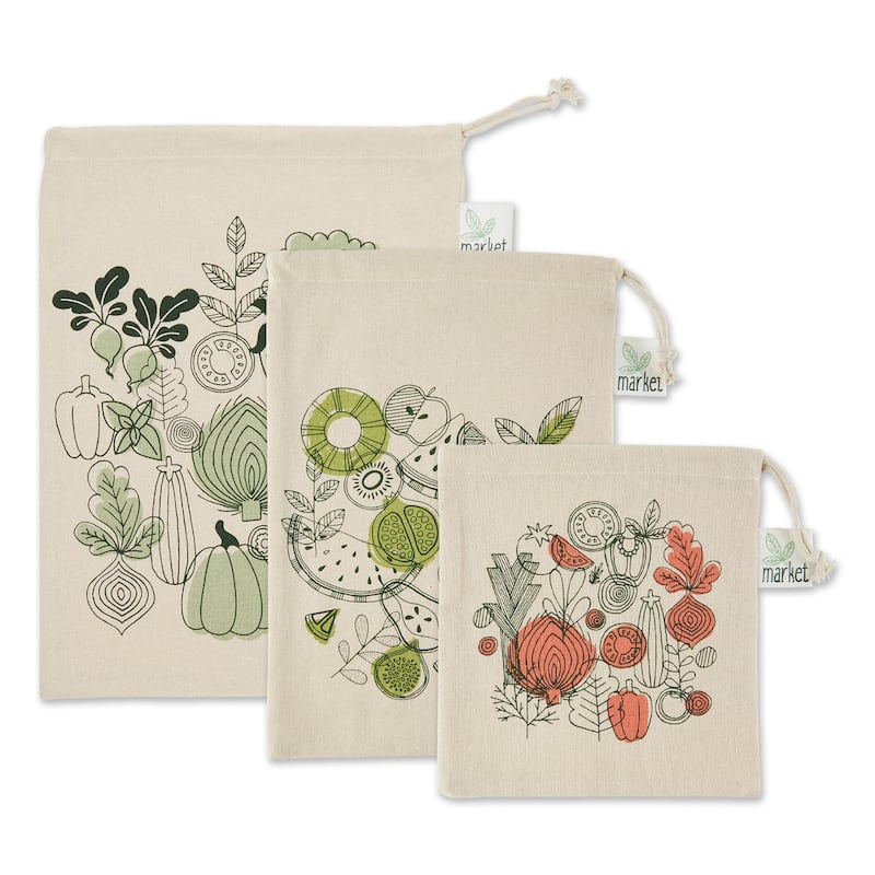 Market Produce Bags (Set of 3)