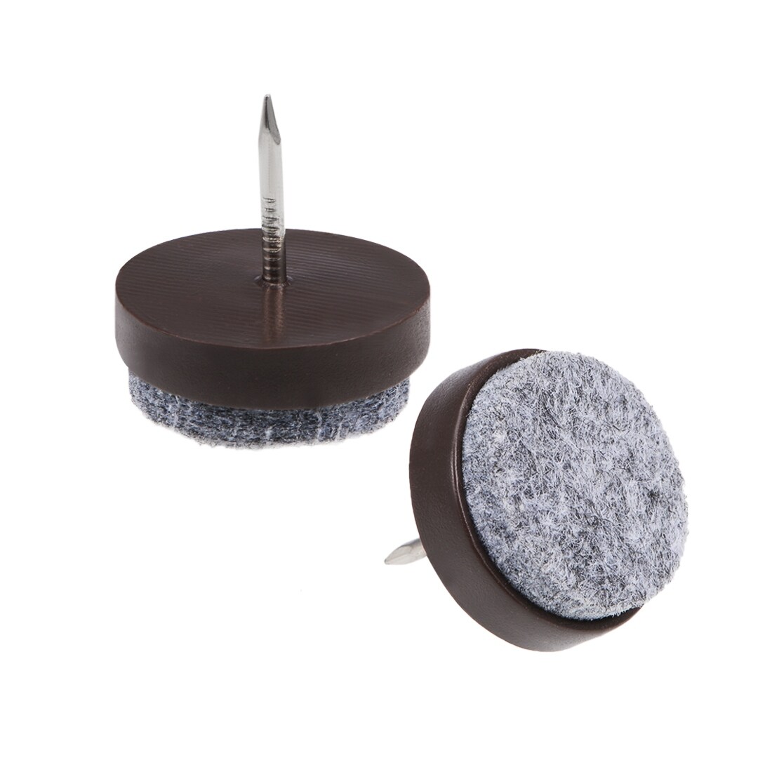 Shop Nail On Furniture Felt Pads Glide Chair Table Leg Protector 24mm Dia Brown 36pcs 24mm 36pcs Overstock 27583890
