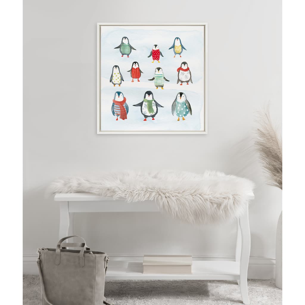 Kate and Laurel Sylvie Winterwonder Penguins by House of Turnowsky