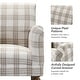 preview thumbnail 33 of 43, HULALA HOME Mandan 29.5" Wide Farmhouse Accent Armchair with Solid Wood Legs