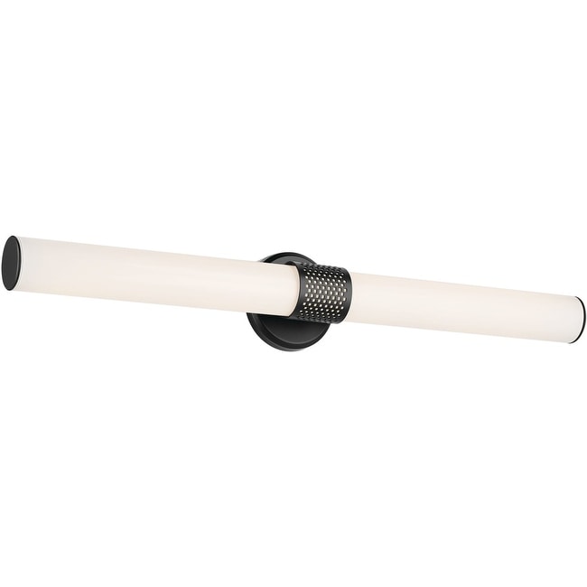 Kichler 55193LED Sashi 32" Wide LED Bath Bar with White Glass Shade