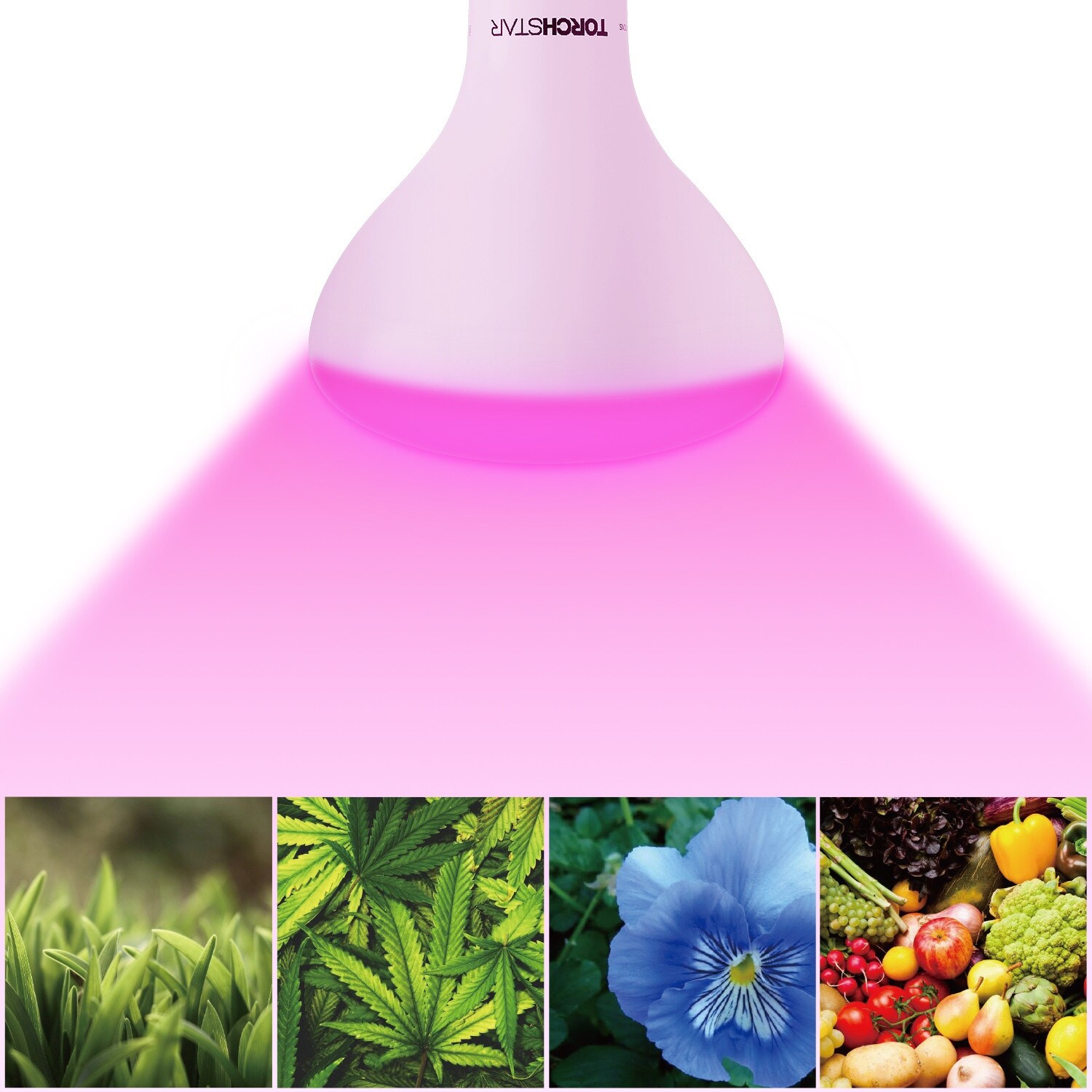 Shop 14w Br40 Plant Grow Light Bulb Full Spectrum Hydroponic Lighting On Sale Overstock 13380452