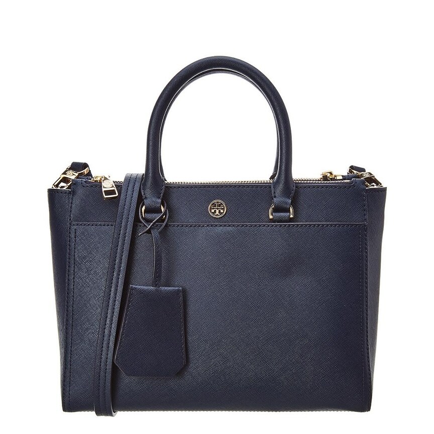 tory burch robinson small double zip