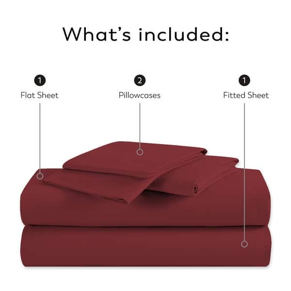 Purity Home 300Thread Count UltraSoft & Silky Cotton Rayon Sheet Set