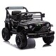 preview thumbnail 10 of 25, 12V Kids Ride On Electric Truck Car W/Parents Control,2WD,Four-wheel suspension,Adjustable volume,Bluetooth,Microphone jack Black