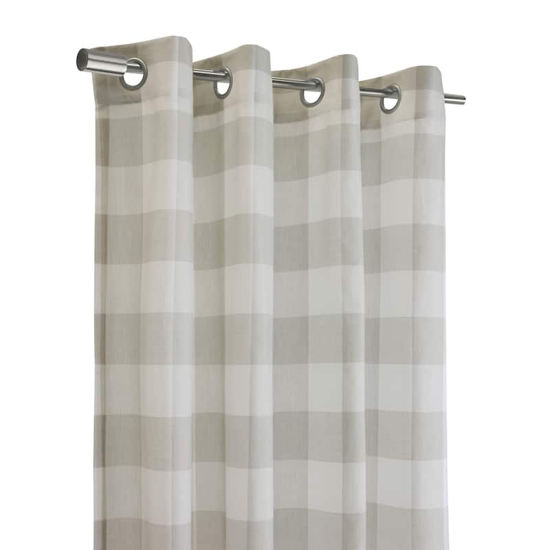 Bradley Light Filtering Grommet Curtain Panel - 52" x 84"