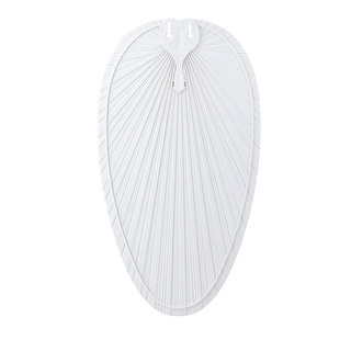 Fanimation Islander DC 22 inch Indoor/Outdoor Ceiling Fan Narrow Oval Palm-Inspired Blades - Set of 5