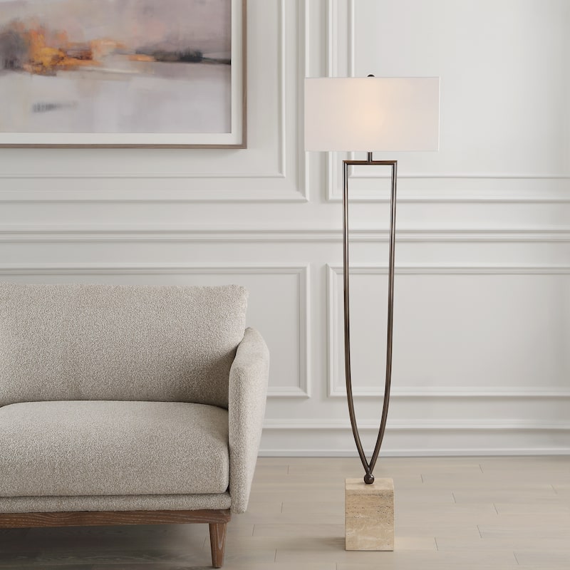 Uttermost Fork In The Road Floor Lamp - 64'' H X 18'' W X 10'' D