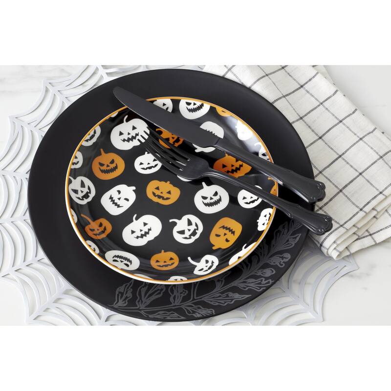 Oneida Vintro Halloween Accent Plates, Set of 4