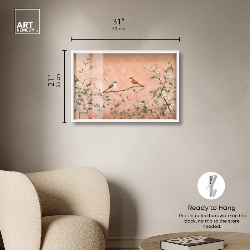 Perch in the Trees Shadowbox by Art Remedy