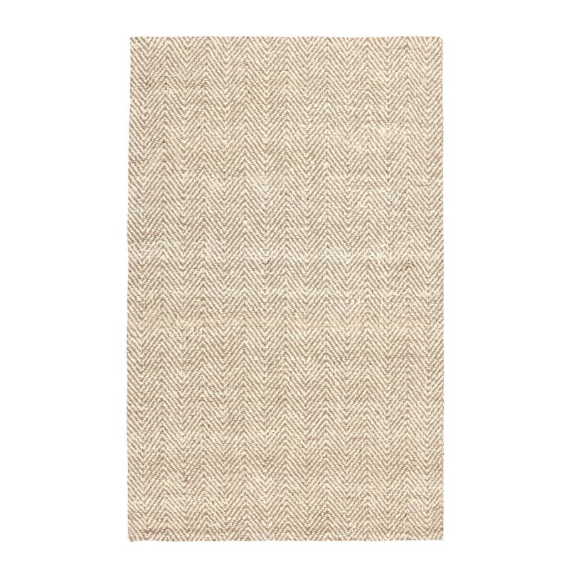Villa by Classic Home Herringbone Handwoven Wool Blend Rug