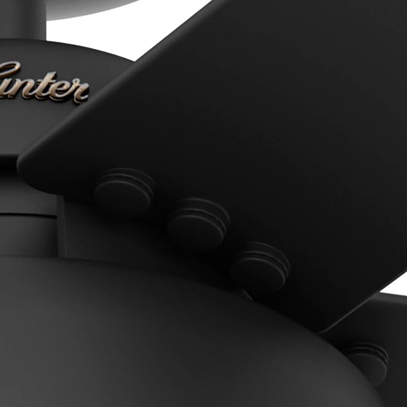Hunter 52" Autumn Breeze II Ceiling Fan Indoor Outdoor LED Light & Handheld Remote - Industrial, Transitional, Modern, Caged