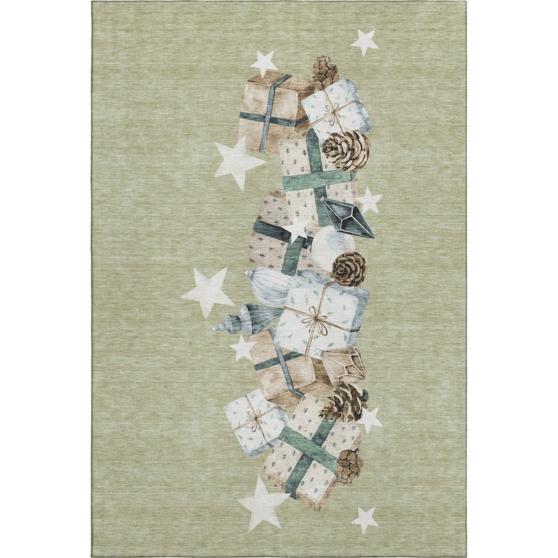 Premium Washable Super Soft Christmas Presents Mayfield Rug